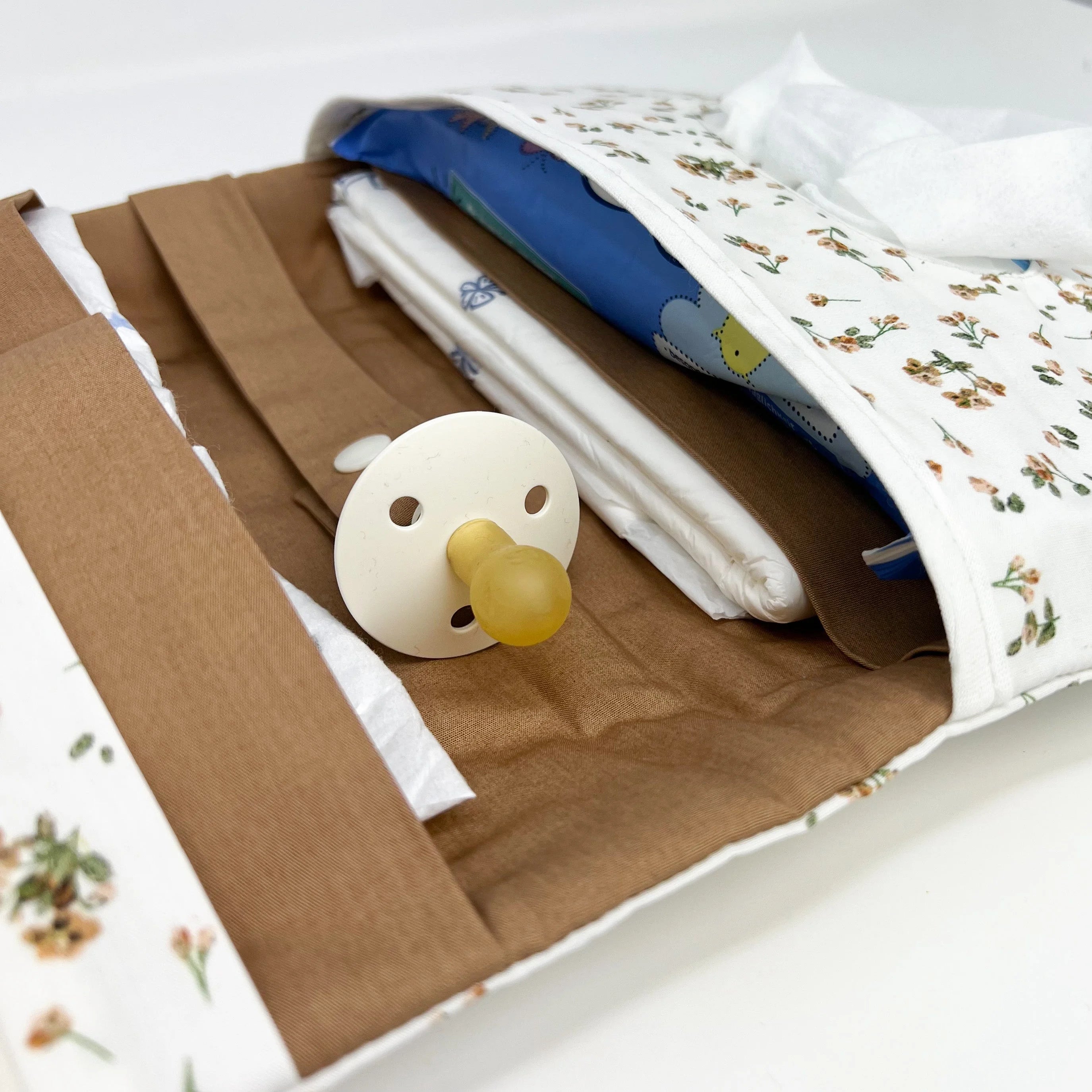 Wickeltasche Windeltasche FLOWERS