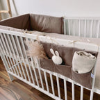 KBABYBETTORGANIZER CORD BRAUN/TAUPE