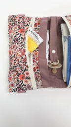 Wickeltasche Windeltasche Flowers Coral