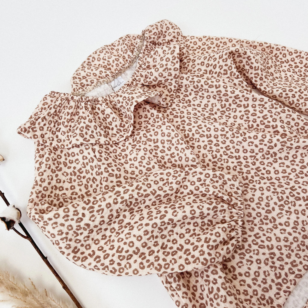 Bluse Baumwoll-Musselin Leo