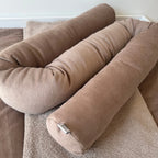 Bettschlange, Wickeltischumrandung Cord taupe