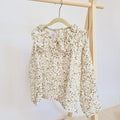 Bluse Baumwoll-Musselin Wildblume