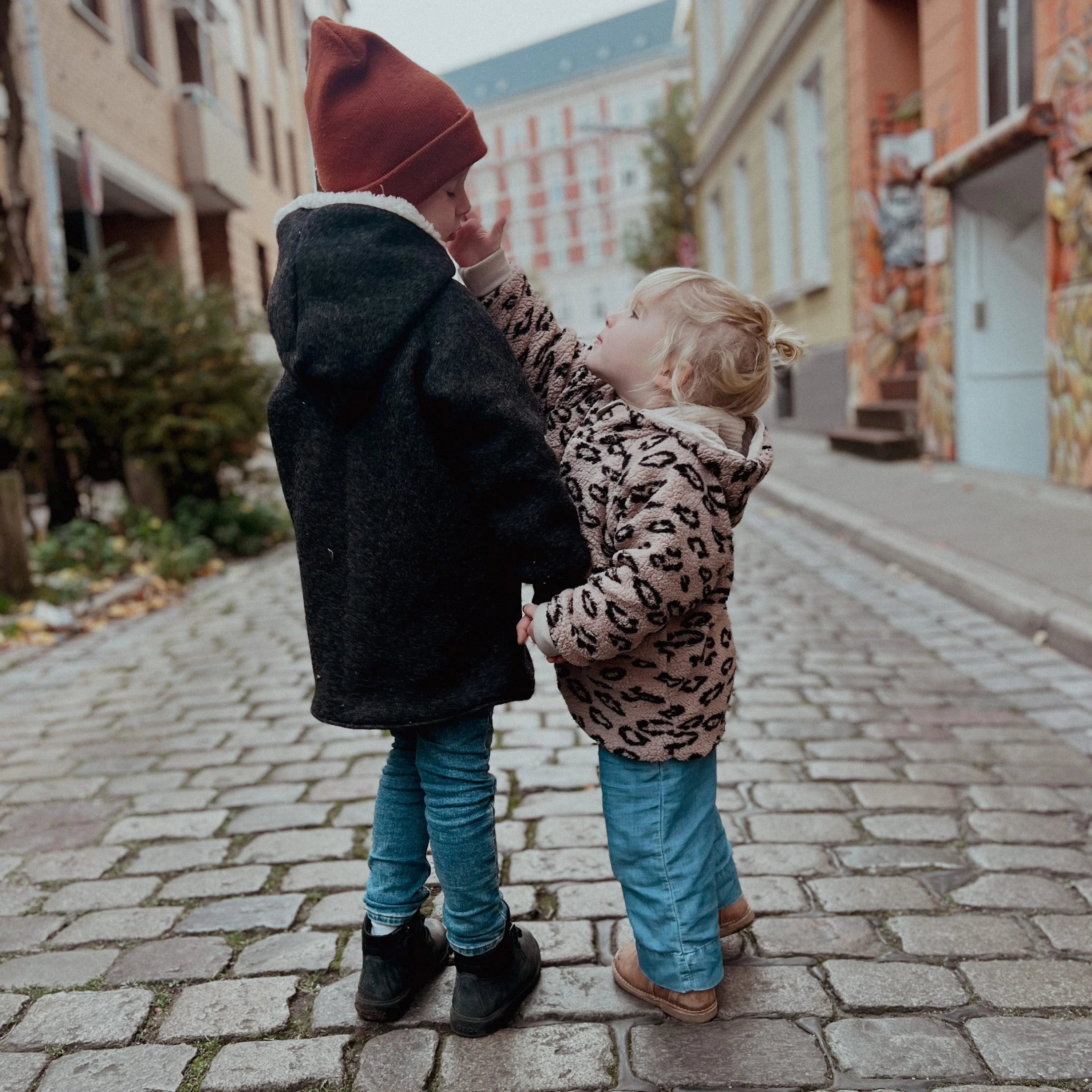 Teddyjacke leo/Musselin