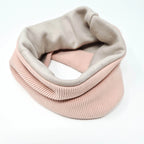 Loop rosa, graumeliert und camel