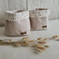 Utensilo Drygras mit Waffelpiqué beige