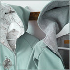 Jacke Softshelljacke Kinderjacke mint