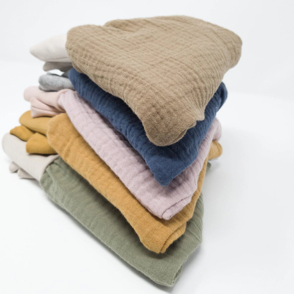 Pumphose Mitwachshose Musselin diverse Farben