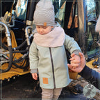 Jacke Softshelljacke Kinderjacke mint