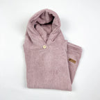 Poncho Badeponcho Frottee rosa