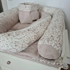 Nestchen Drygras mit Frottee beige