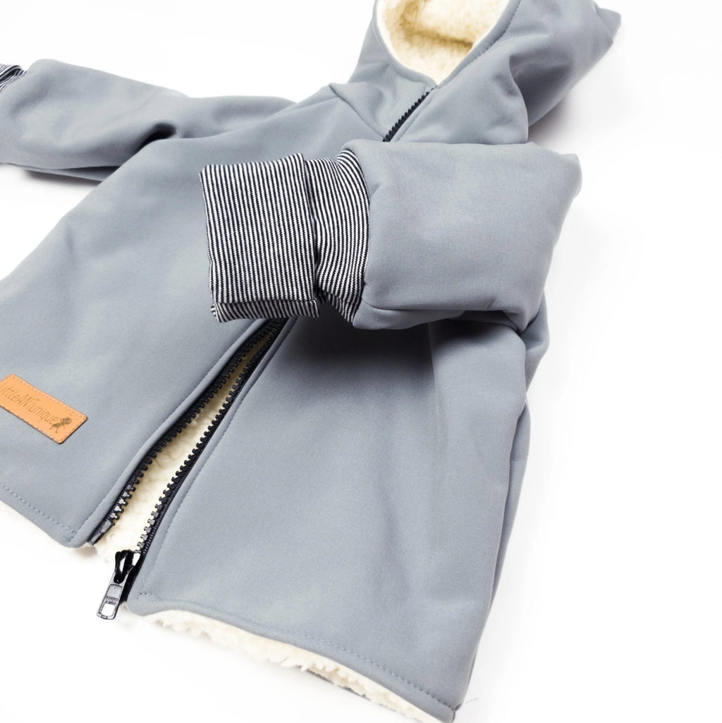 Jacke Softshelljacke Kinderjacke in 3 Farben gefüttert