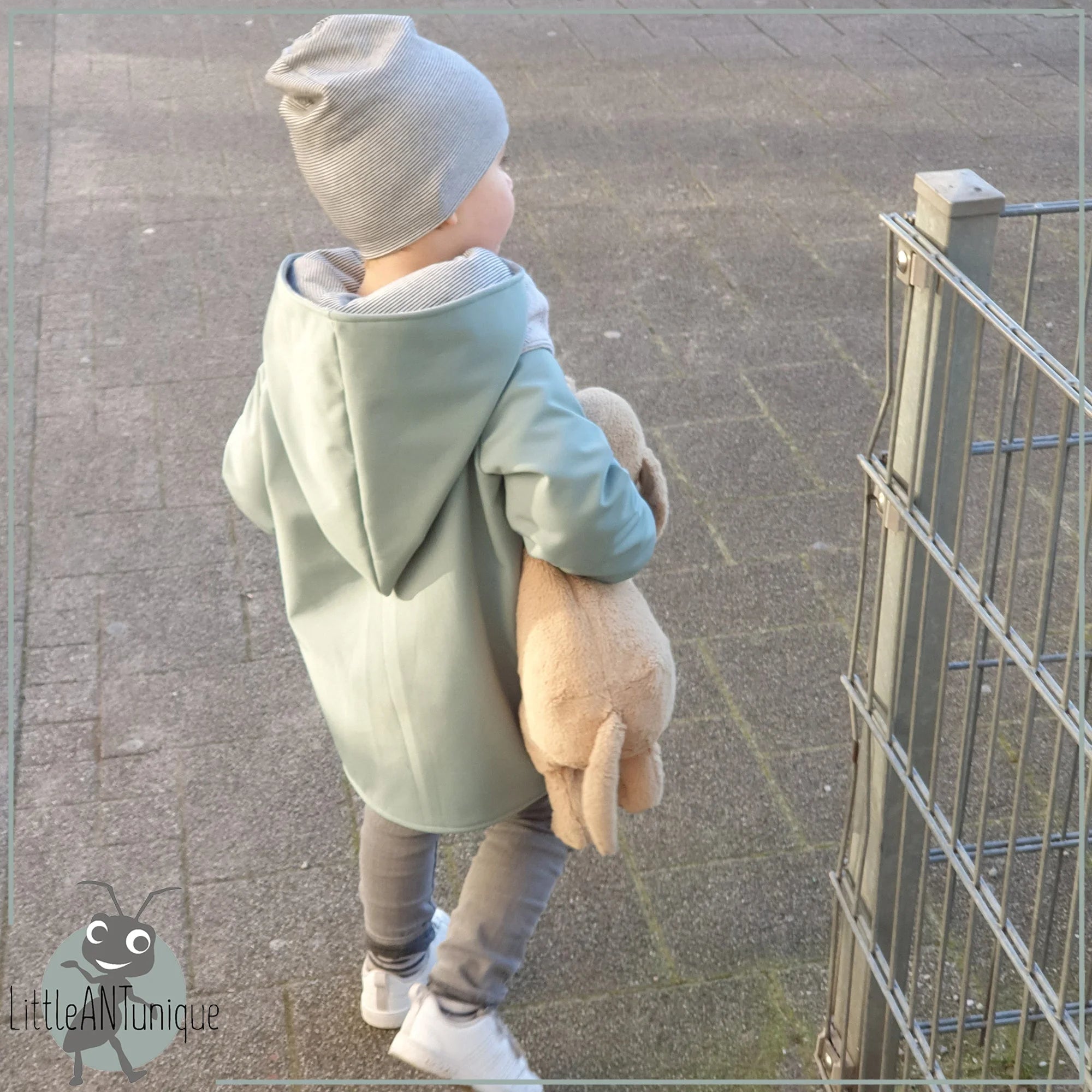 Jacke Softshelljacke Kinderjacke mint