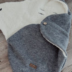 Einschlagdecke  Wollwalk/Teddy, diverse Farben