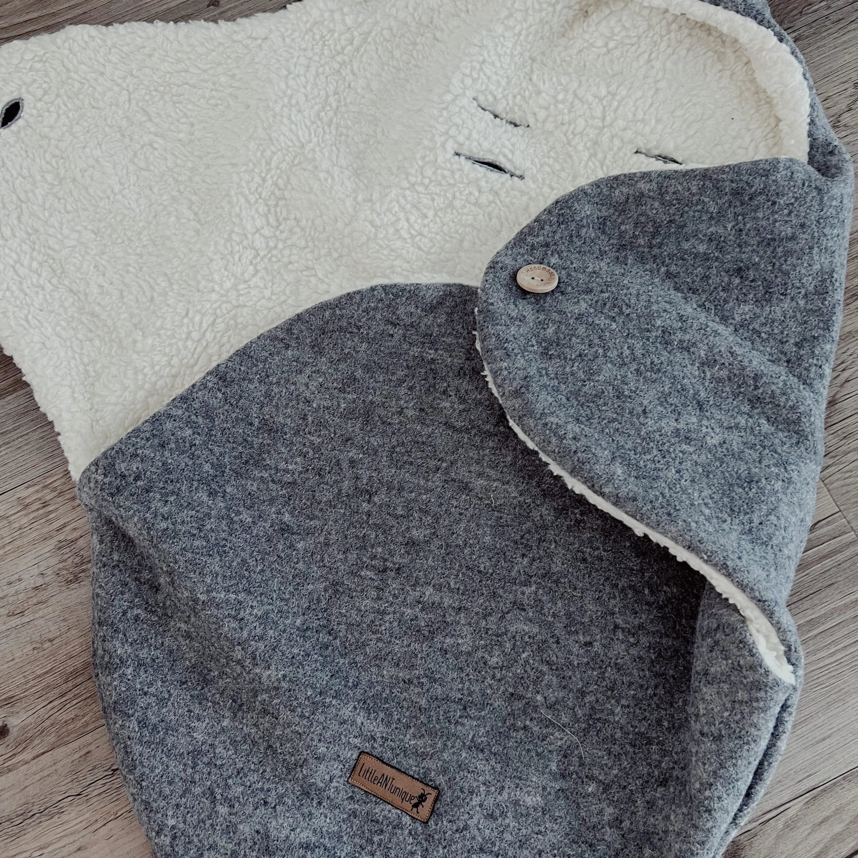 Einschlagdecke  Wollwalk/Teddy, diverse Farben