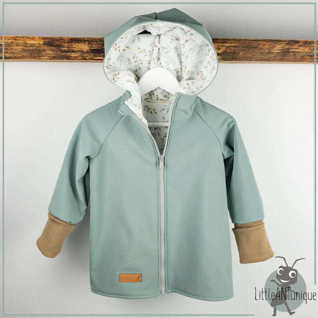 Jacke Softshelljacke Kinderjacke mint
