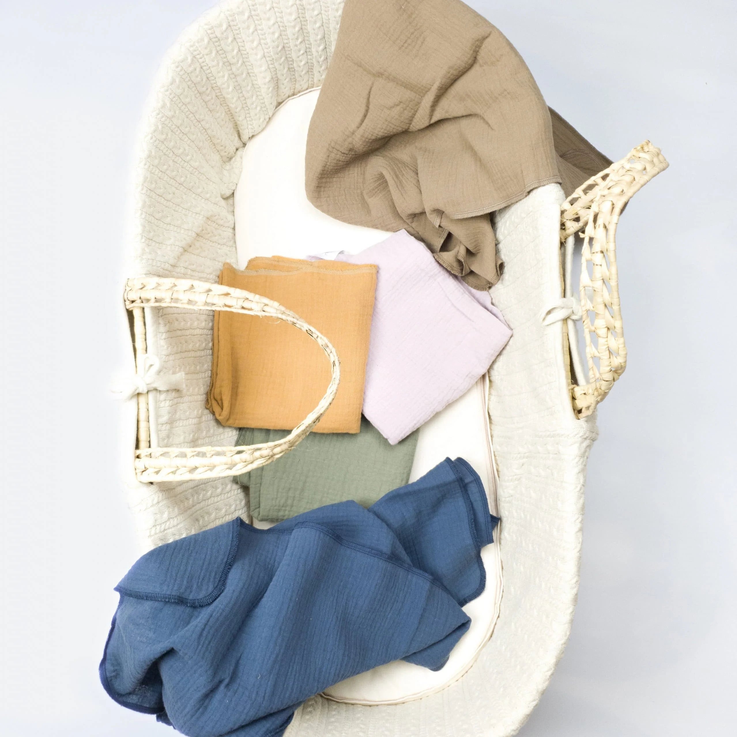 Stilltuch, Spucktuch, Schnuffeltuch, Babydecke Musselin diverse Farben