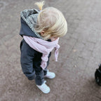 Softshelloverall in anthrazit und innen leo oder gestreift
