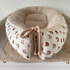 Nestchen rainbow mit Frottee beige