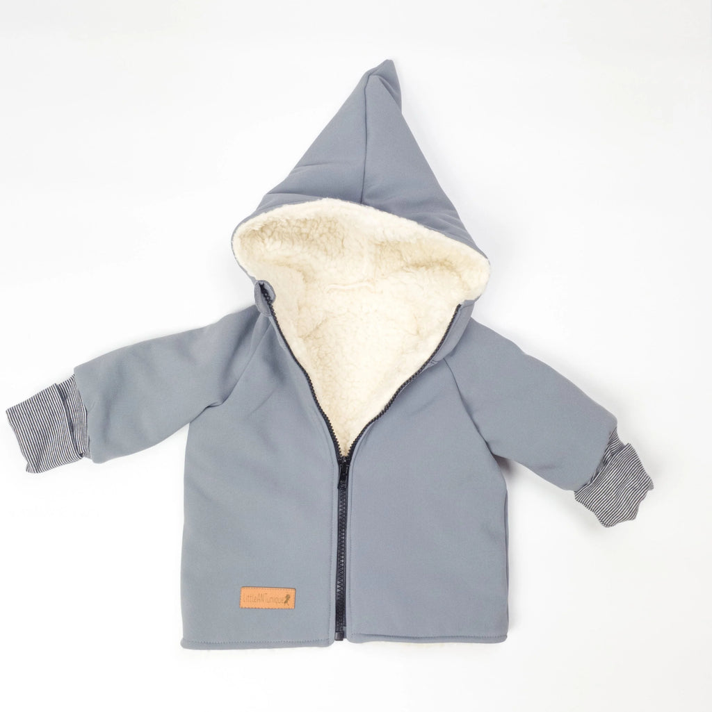 Jacke Softshelljacke Kinderjacke in 3 Farben gefüttert