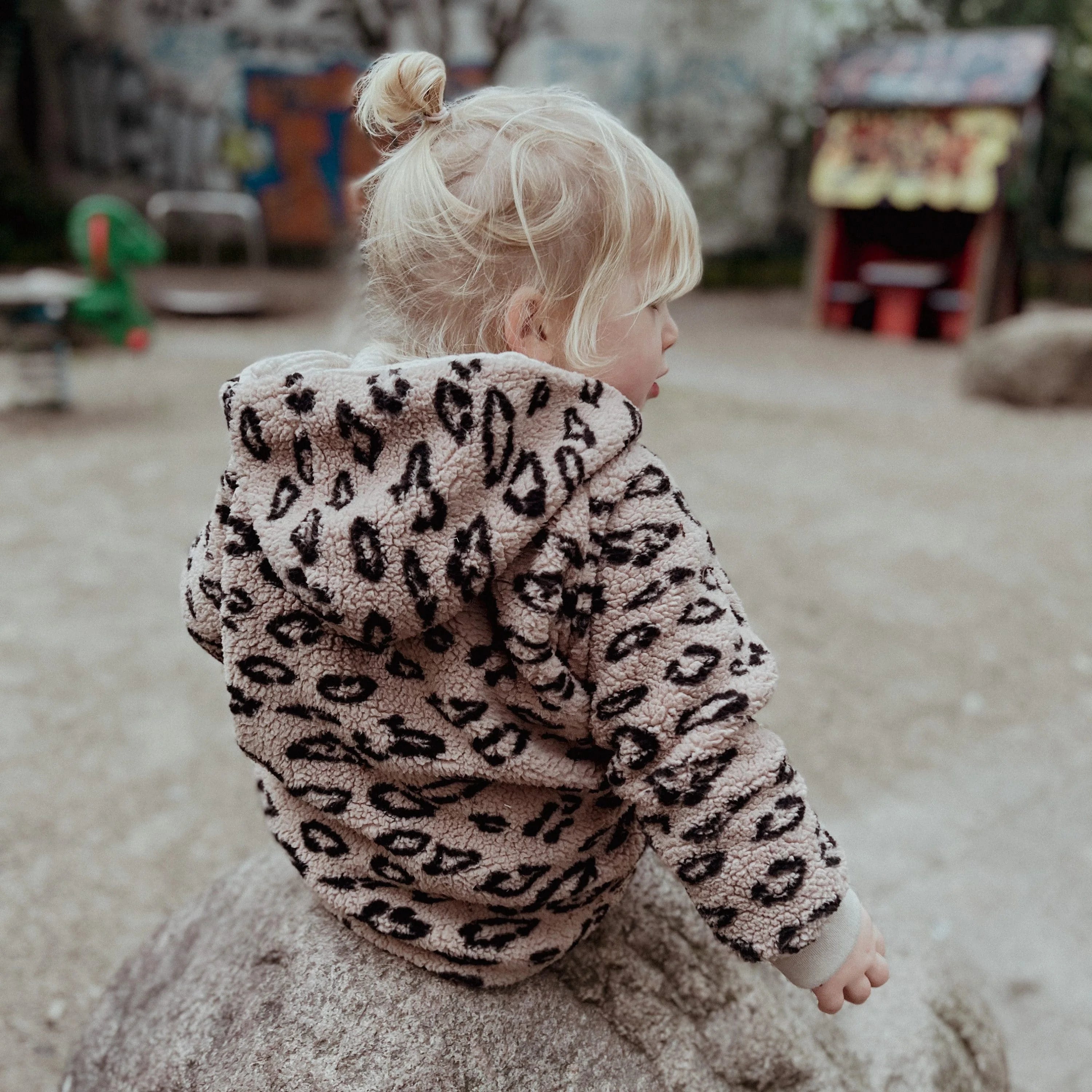Teddyjacke leo/Musselin