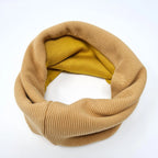 Loop rosa, graumeliert und camel