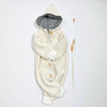 Walkoverall, Winteroverall creme/ innen leo