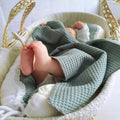 Babydecke, Kinderwagendecke, Krabbeldecke, Schmusedecke, Waffelpiqué div. Farben