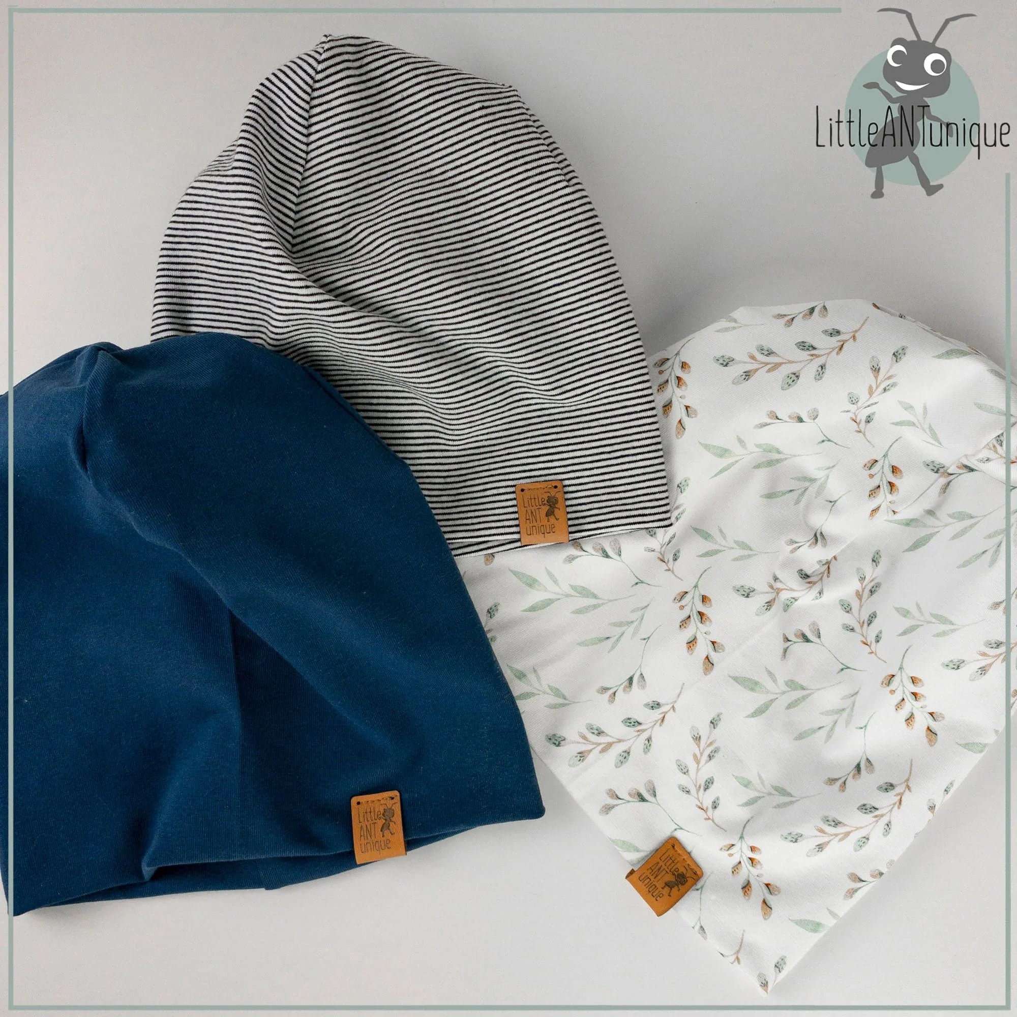 Beanie Mütze blau