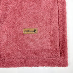Poncho Badeponcho Frottee mauve