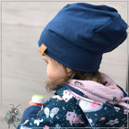 Beanie Mütze blau