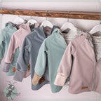 Jacke Softshelljacke Kinderjacke mint