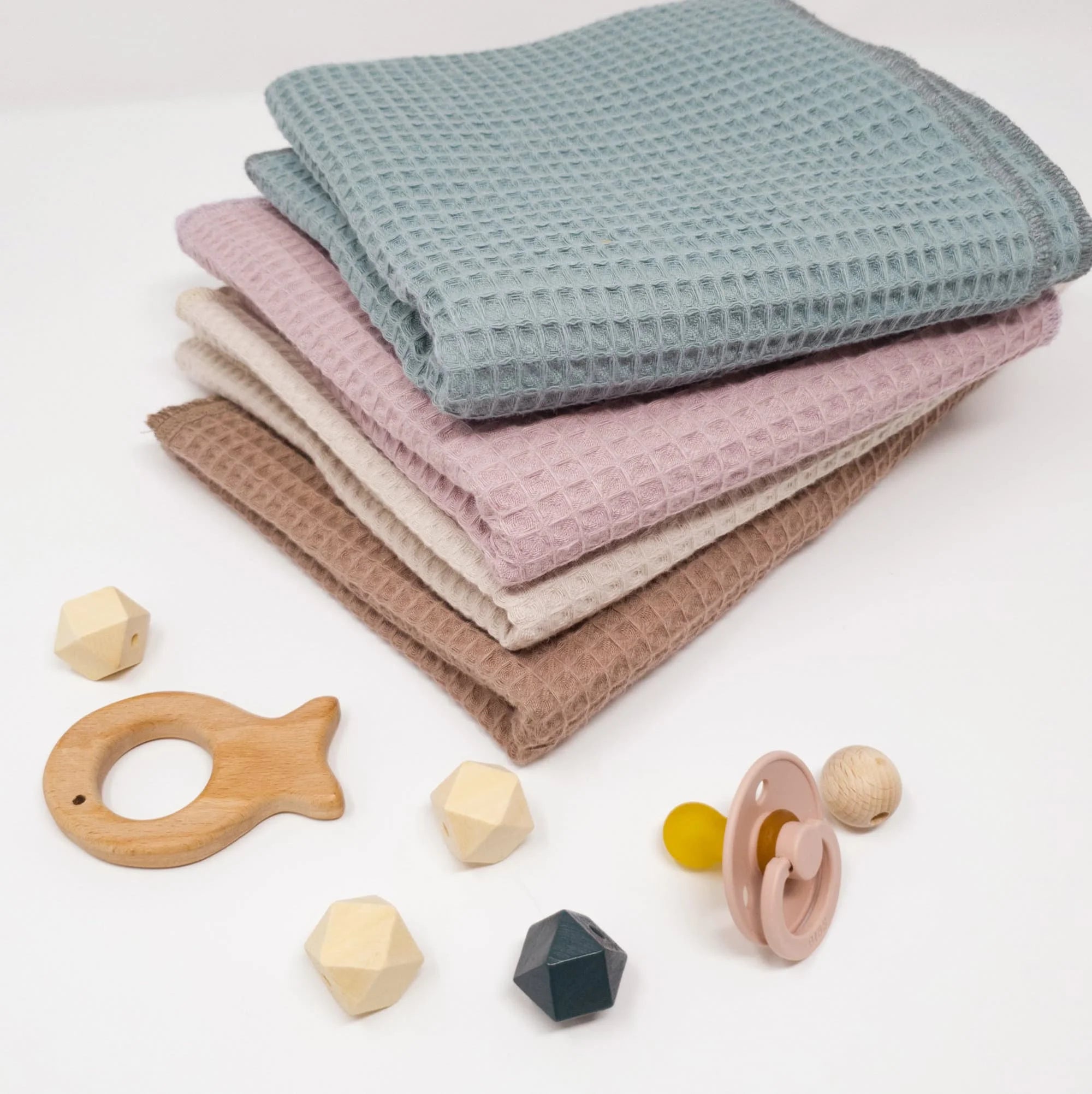 Babydecke, Kinderwagendecke, Krabbeldecke, Schmusedecke, Waffelpiqué div. Farben