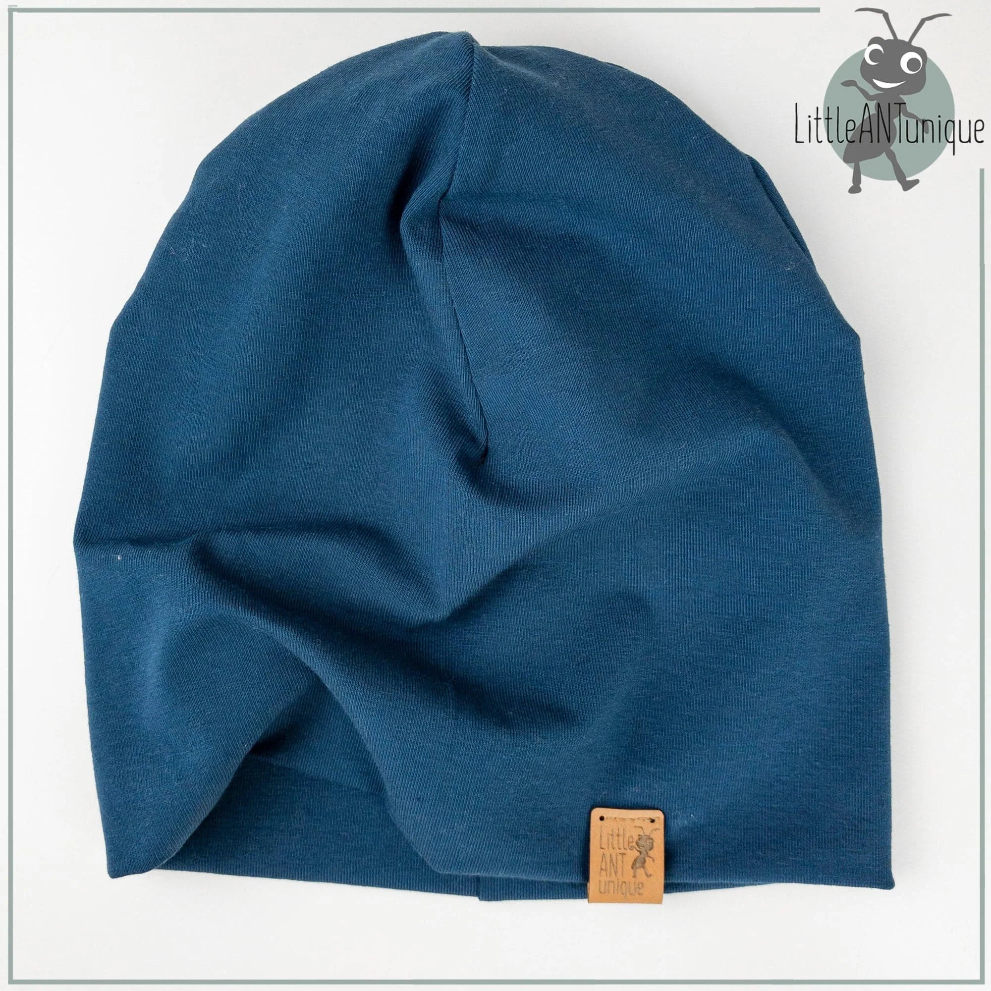 Beanie Mütze blau