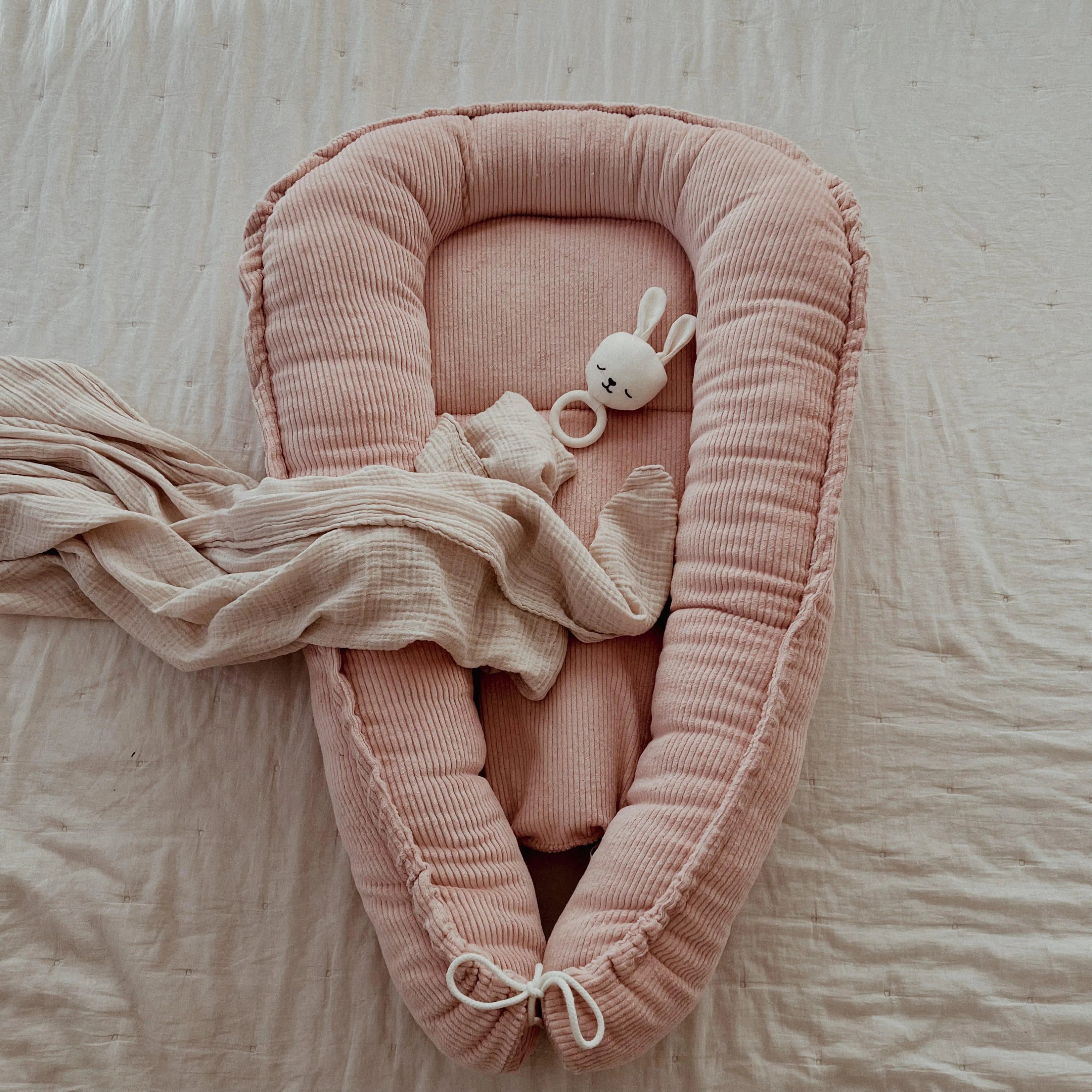 Nestchen Cord rosa