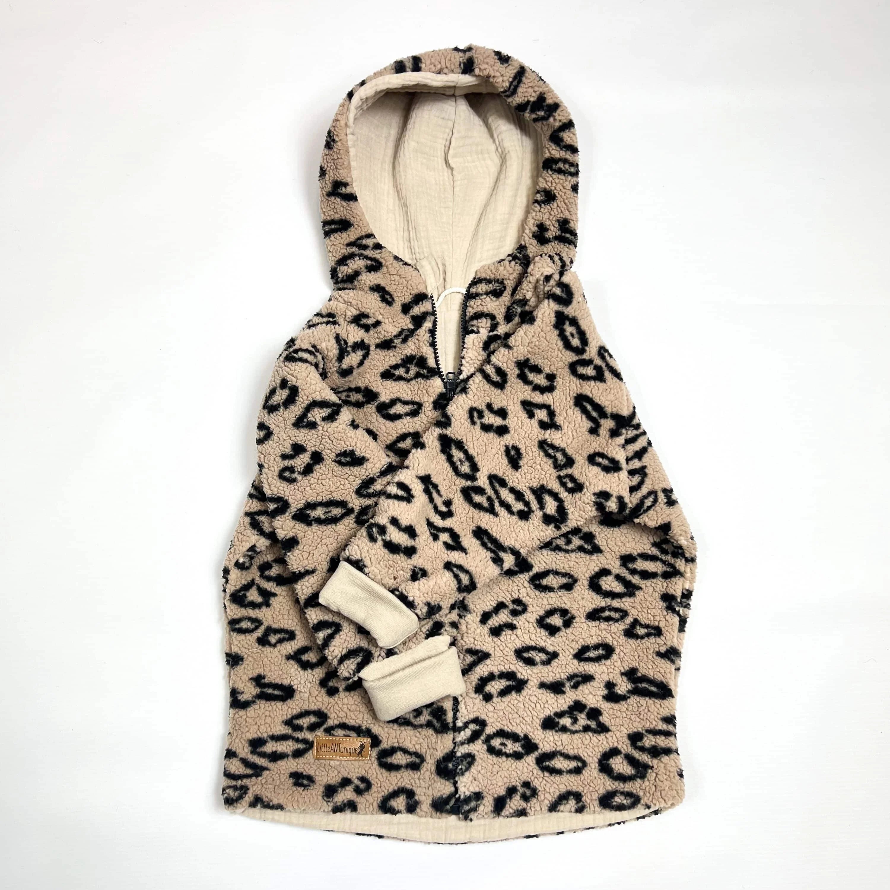Teddyjacke leo/Musselin