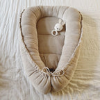 Nestchen Cord beige