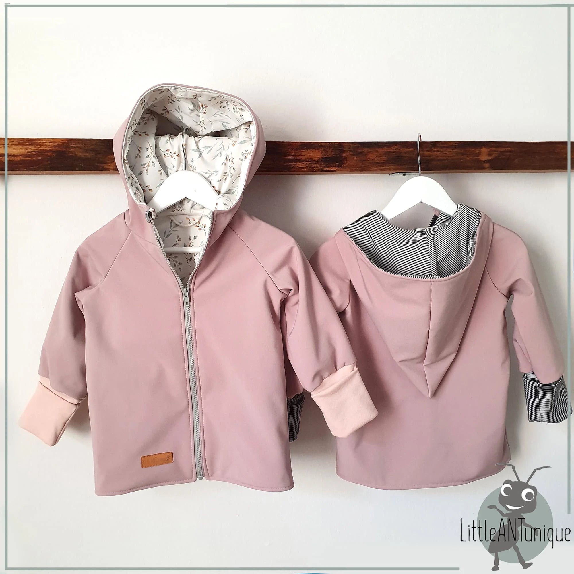 Jacke Softshelljacke Kinderjacke rosa