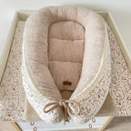Nestchen Drygras mit Frottee beige