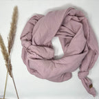 Halstuch, Spucktuch, Schnuffeltuch Musselin rosa