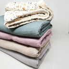 Babydecke,Krabbeldecke,Kinderwagendecke mit kuscheligem Teddystoff