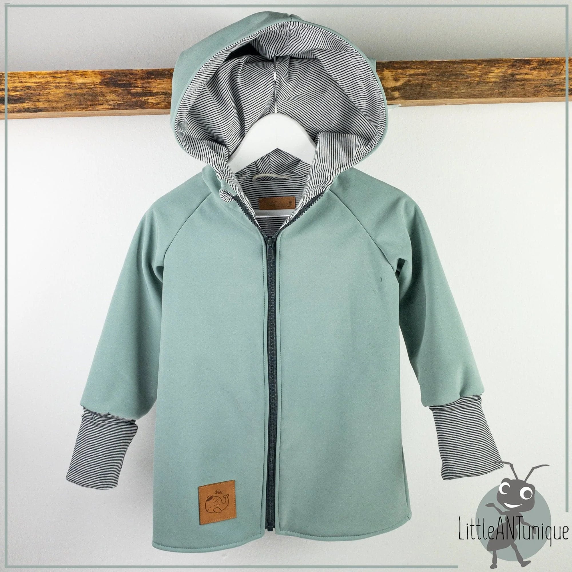 Jacke Softshelljacke Kinderjacke mint