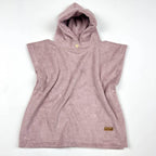 Poncho Badeponcho Frottee rosa
