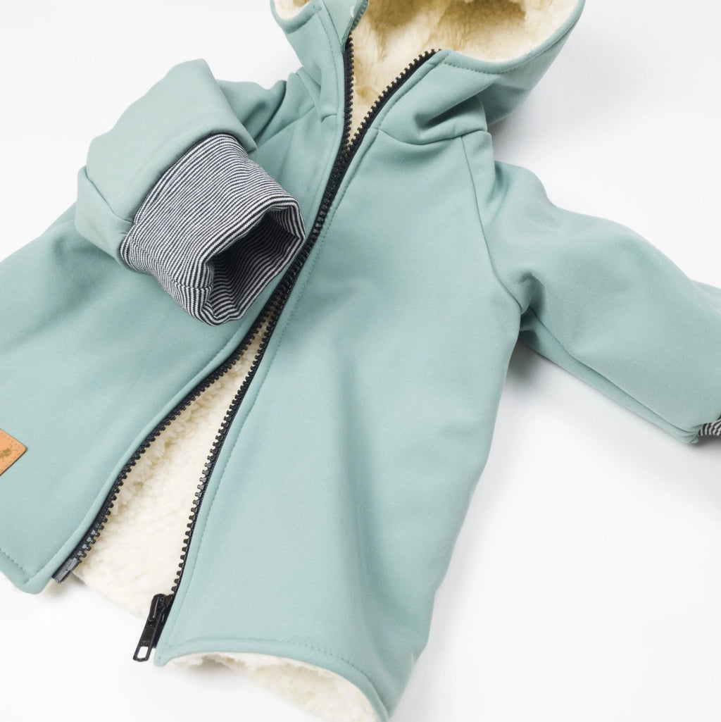 Jacke Softshelljacke Kinderjacke in 3 Farben gefüttert
