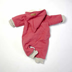 Walkoverall, Winteroverall beere/ innen mit kuscheligem Teddystoff