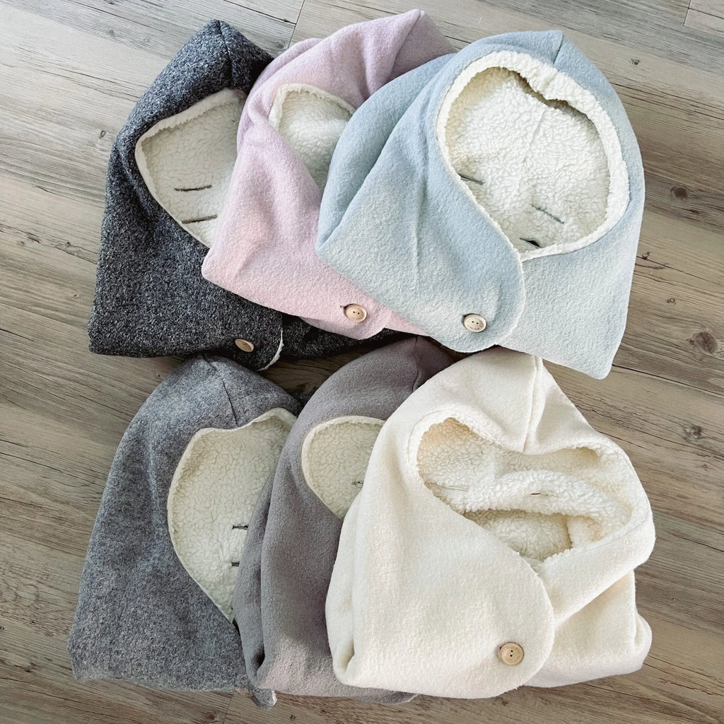 Einschlagdecke  Wollwalk/Teddy, diverse Farben