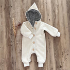Walkoverall, Winteroverall creme/ innen leo