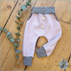 Walkhose Wollwalk Hose rosa Baggy Pants Style