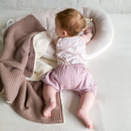 Babydecke,Krabbeldecke,Kinderwagendecke mit kuscheligem Teddystoff