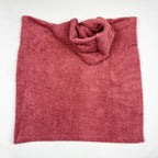 Poncho Badeponcho Frottee mauve