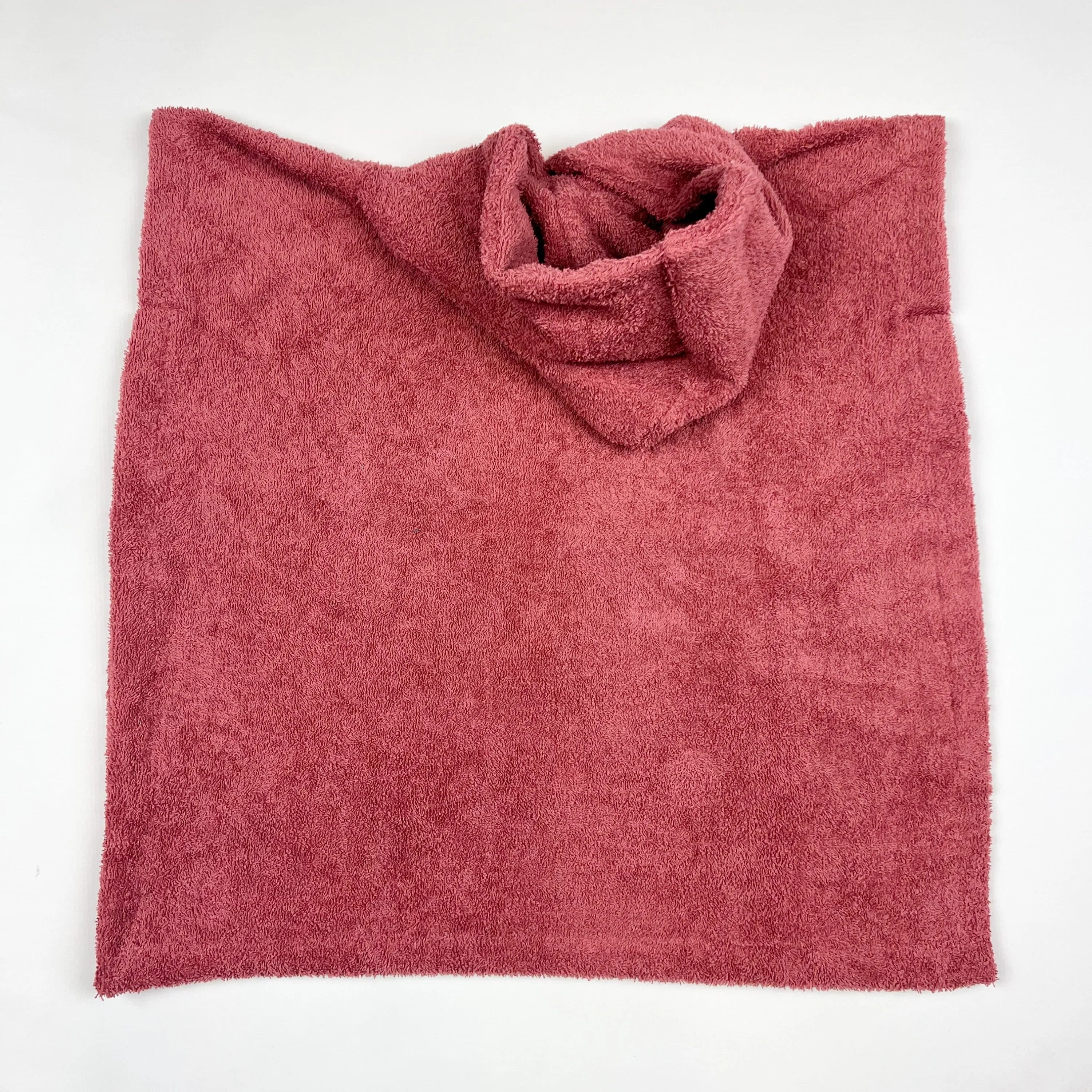 Poncho Badeponcho Frottee mauve